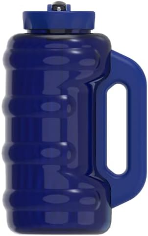Gool Gear Beast Beast 64 Oz עם ידית | בקבוק מים גדול בקיבולת לספורטאים, כושר, חדר כושר וספורט חיצוני | פה